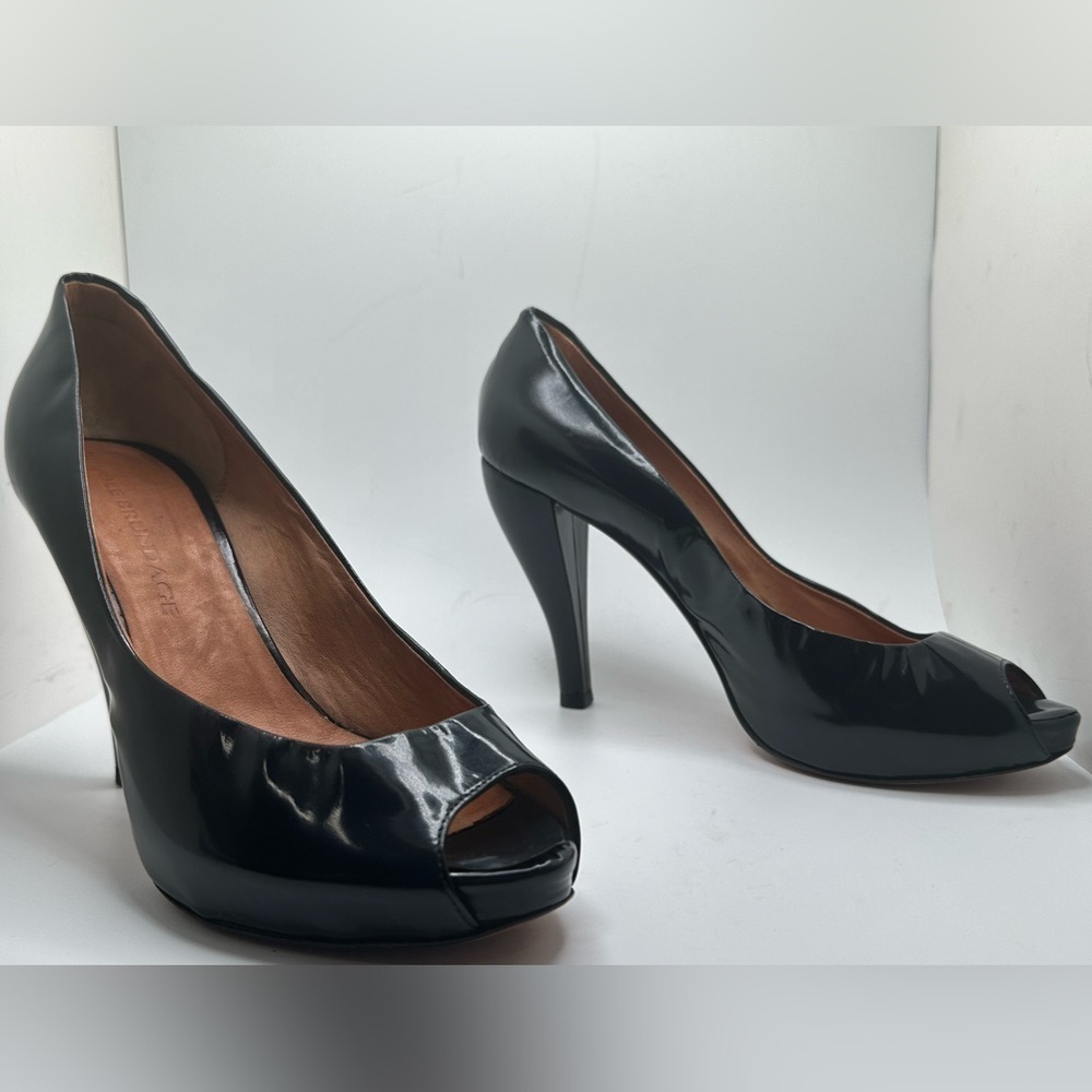 Nicole Brundage peep toe pump size 40EU - Picture 8 of 16